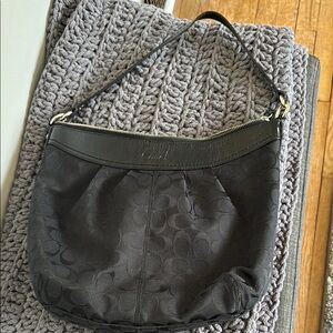 Elegant Black Coach Women's Bag